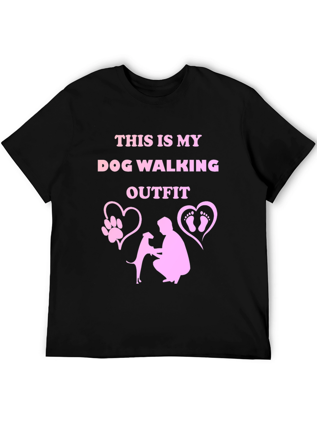 Dog Walking Outfit T-Shirt