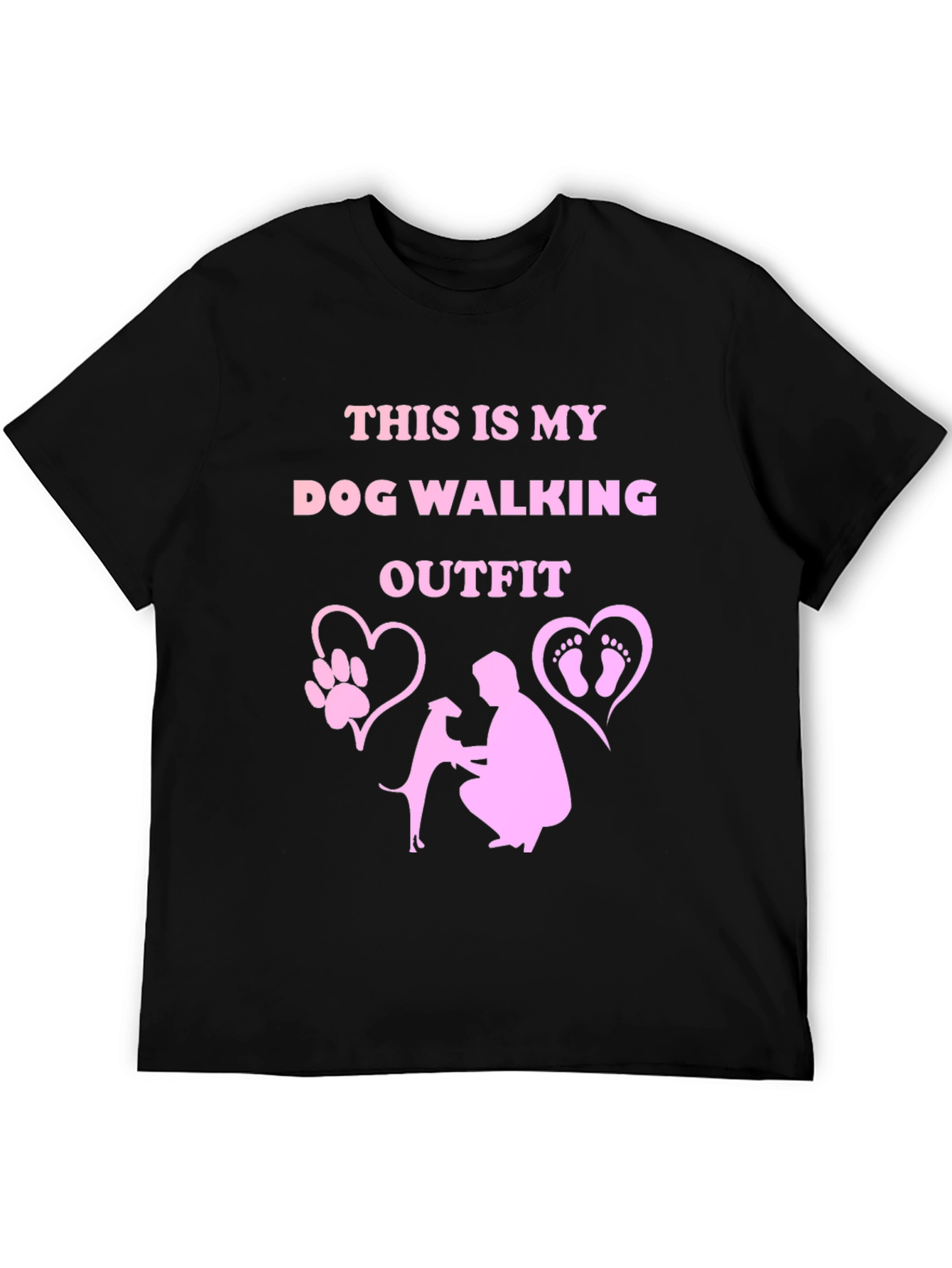 Dog Walking Outfit T-Shirt