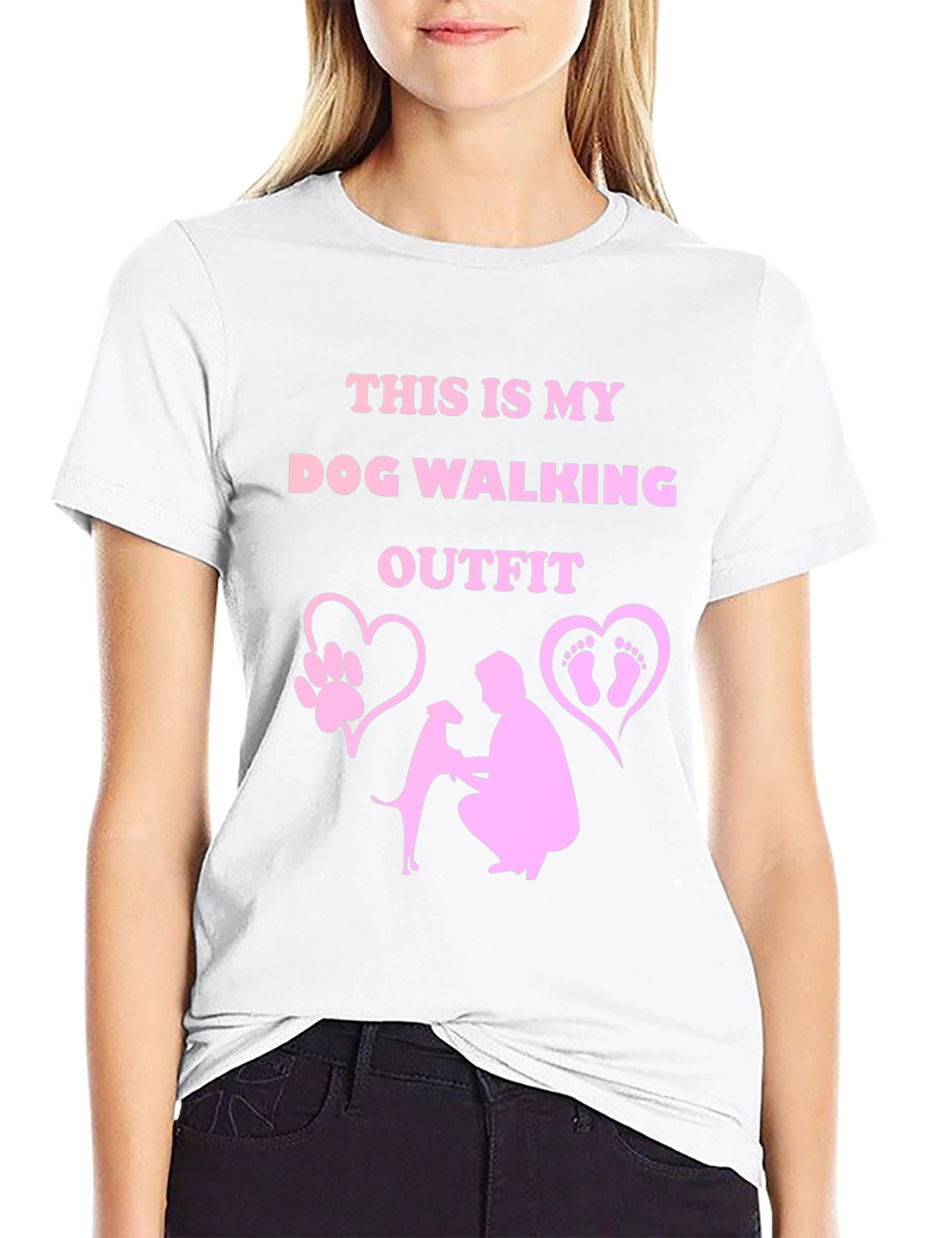 Dog Walking Outfit T-Shirt