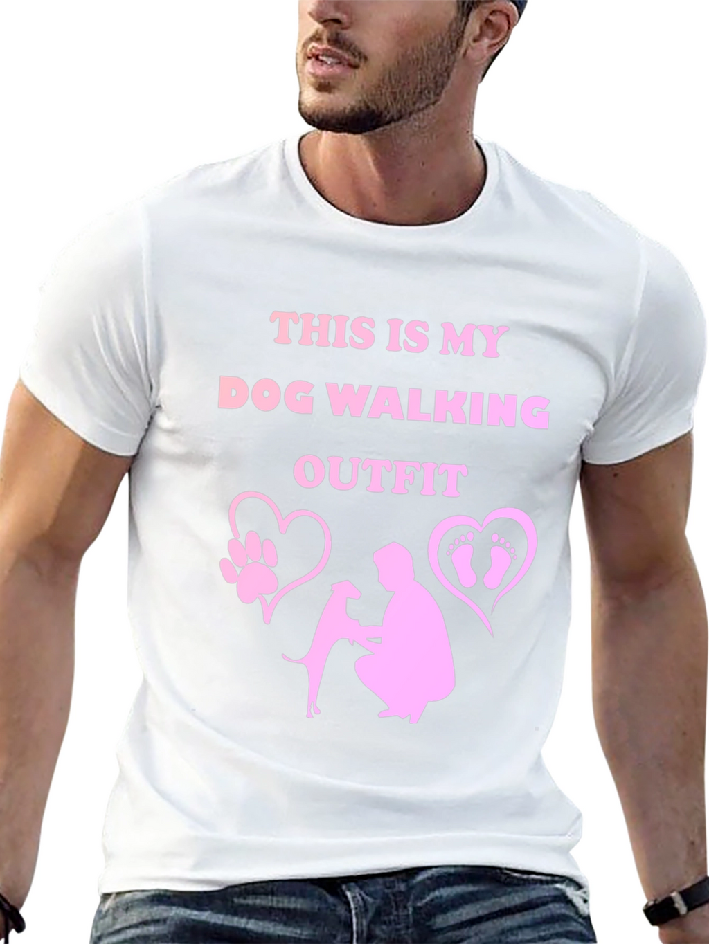 Dog Walking Outfit T-Shirt