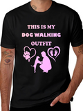 Dog Walking Outfit T-Shirt