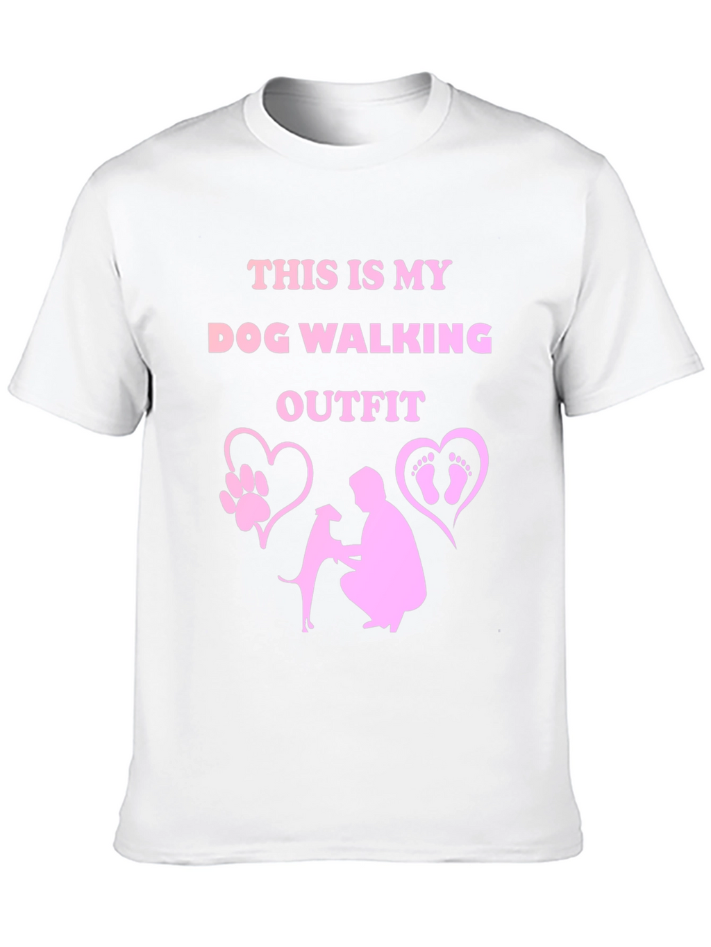 Dog Walking Outfit T-Shirt