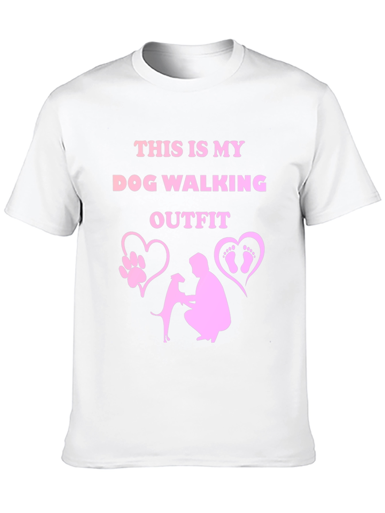Dog Walking Outfit T-Shirt