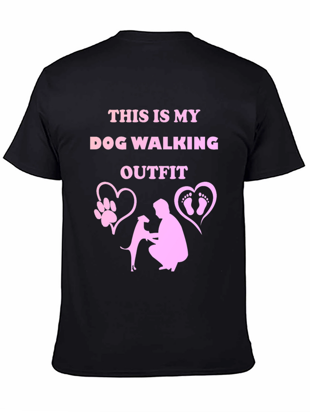 Dog Walking Outfit T-Shirt