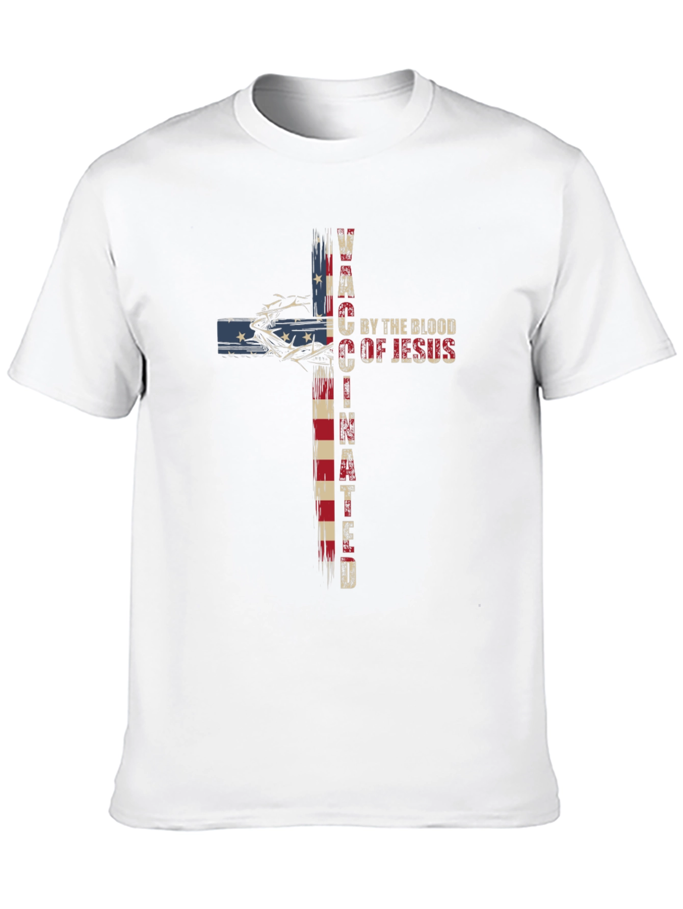 VACCI NATED Cross Graphic Tee