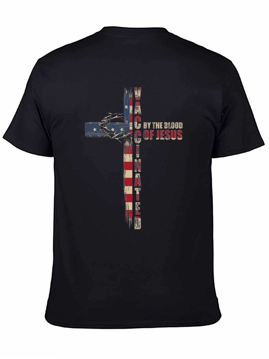 VACCI NATED Cross Graphic Tee