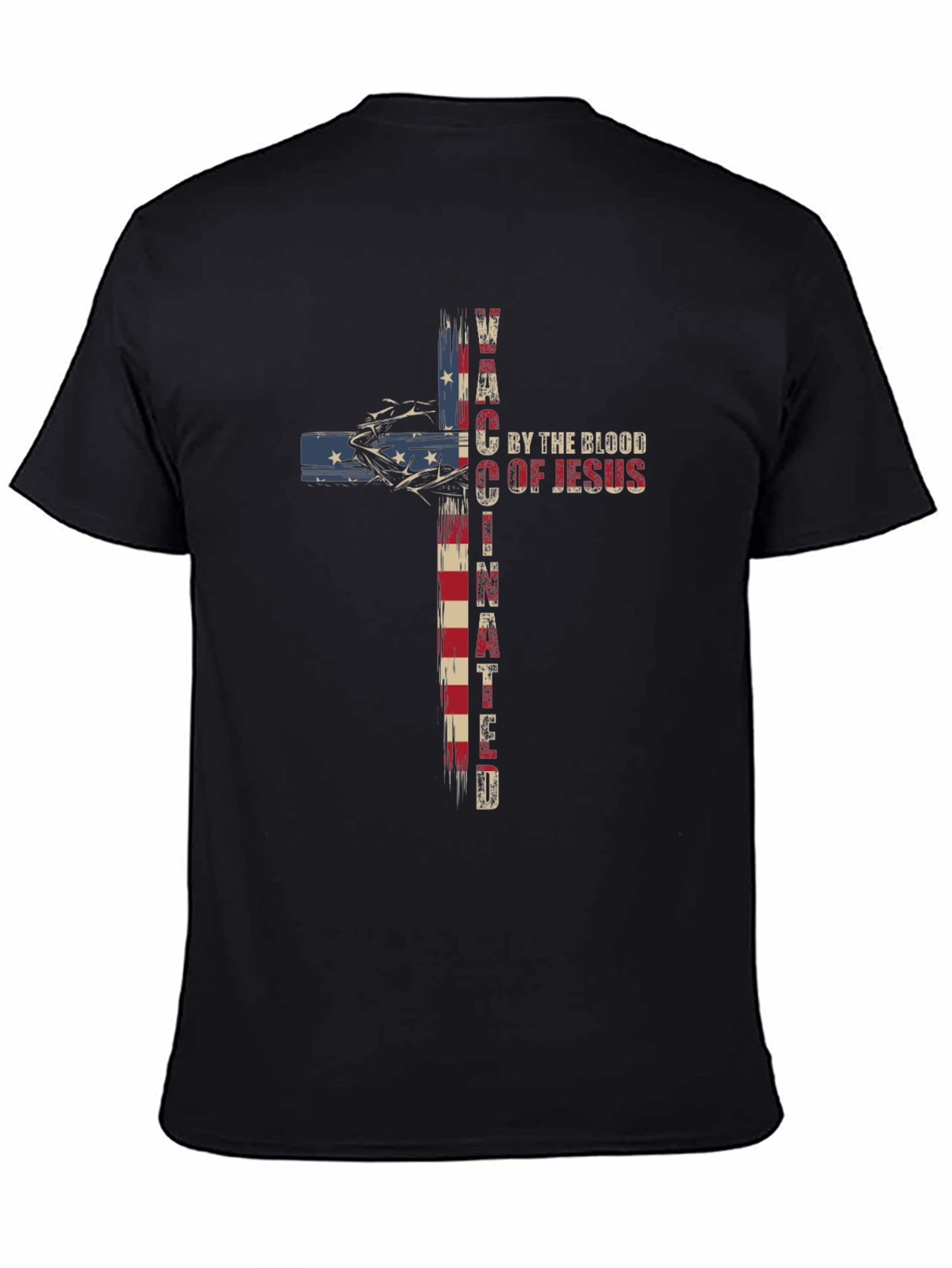 VACCI NATED Cross Graphic Tee