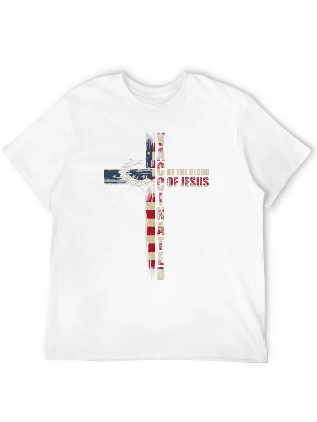 VACCI NATED Cross Graphic Tee