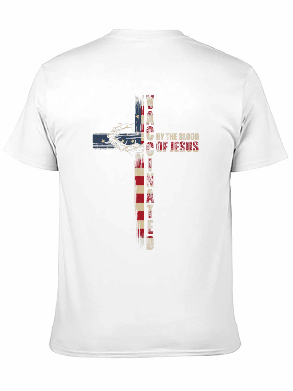 VACCI NATED Cross Graphic Tee