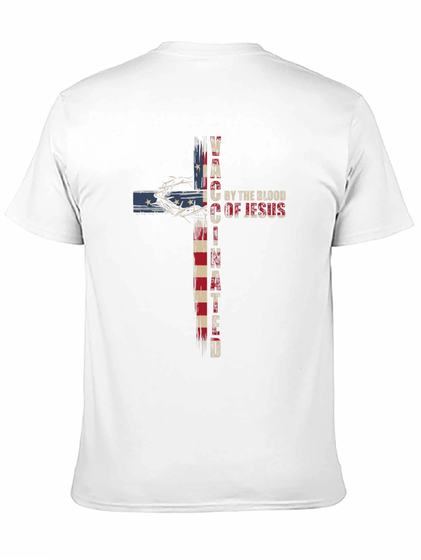 VACCI NATED Cross Graphic Tee