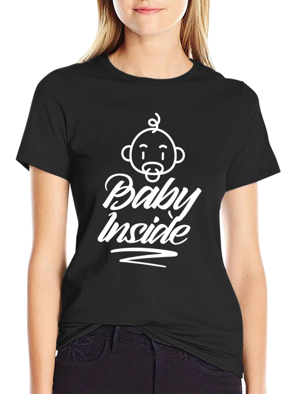 Baby Inside Graphic Tee - Expecting Parents