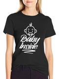 Baby Inside Graphic Tee - Expecting Parents