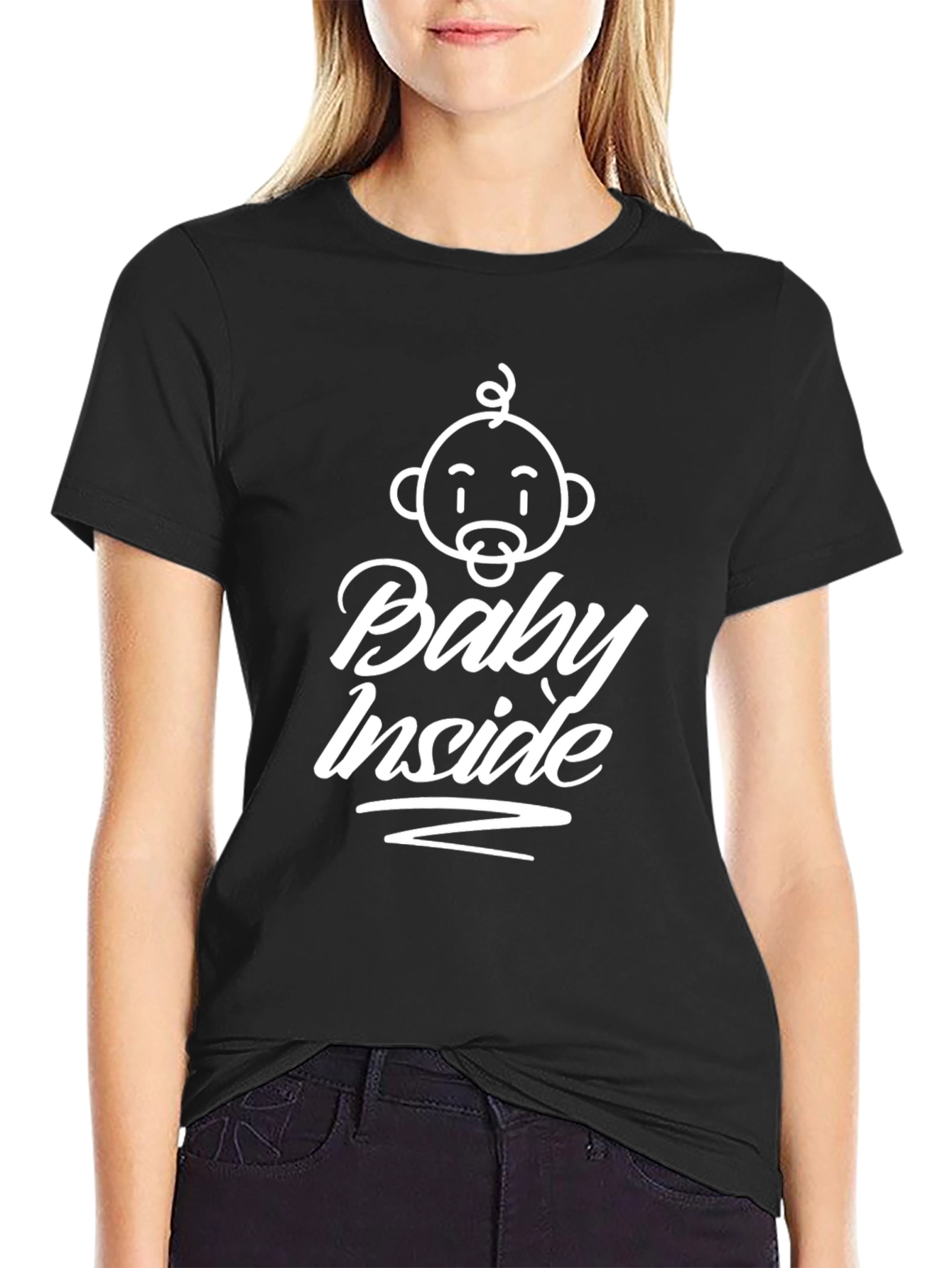 Baby Inside Graphic Tee - Expecting Parents