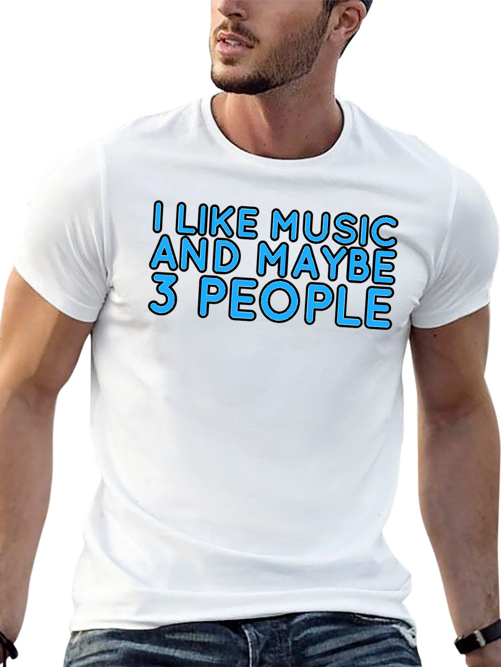 Funny Music Lover Graphic T-Shirt