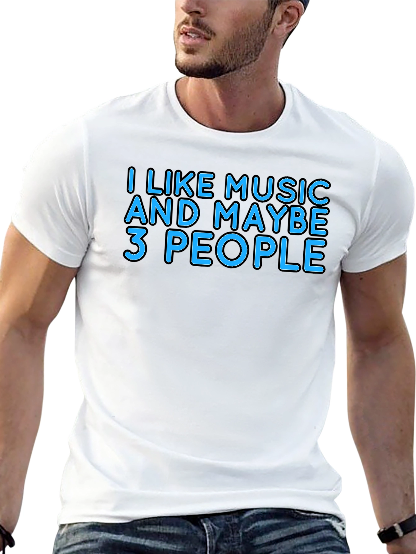 Funny Music Lover Graphic T-Shirt