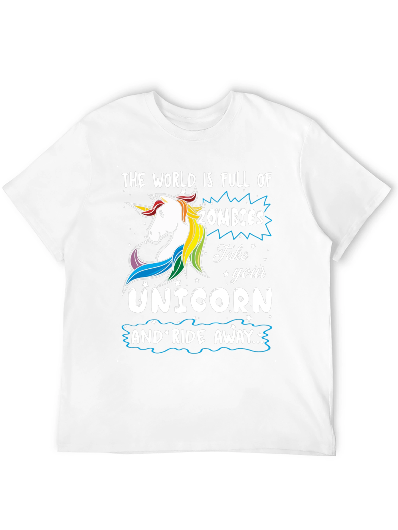 Unicorn Ride T-Shirt: Zombie Apocalypse Ready