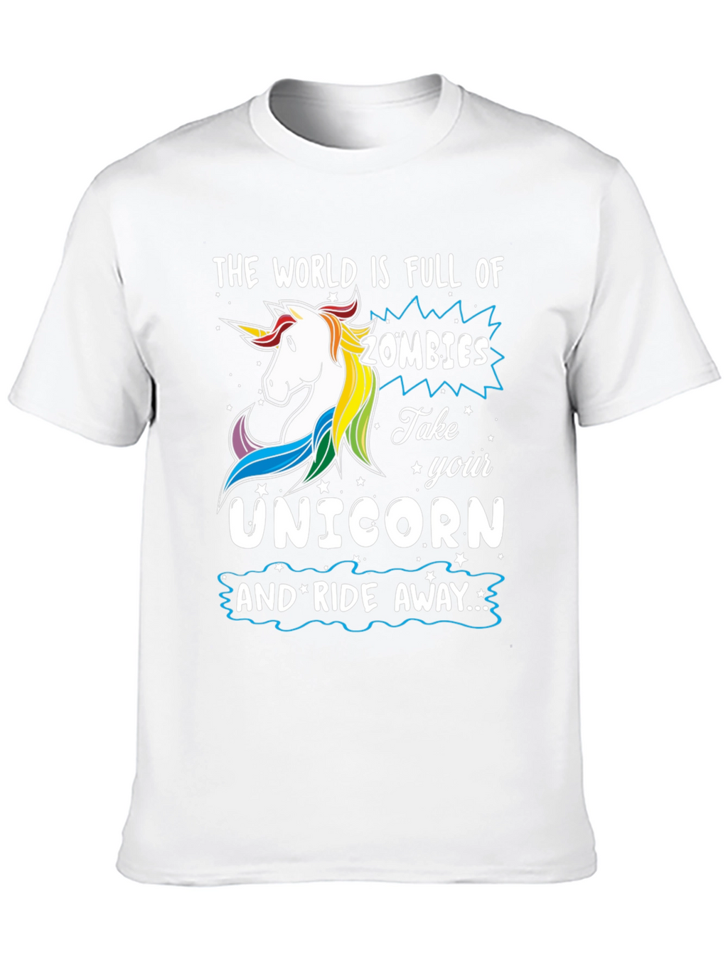 Unicorn Ride T-Shirt: Zombie Apocalypse Ready
