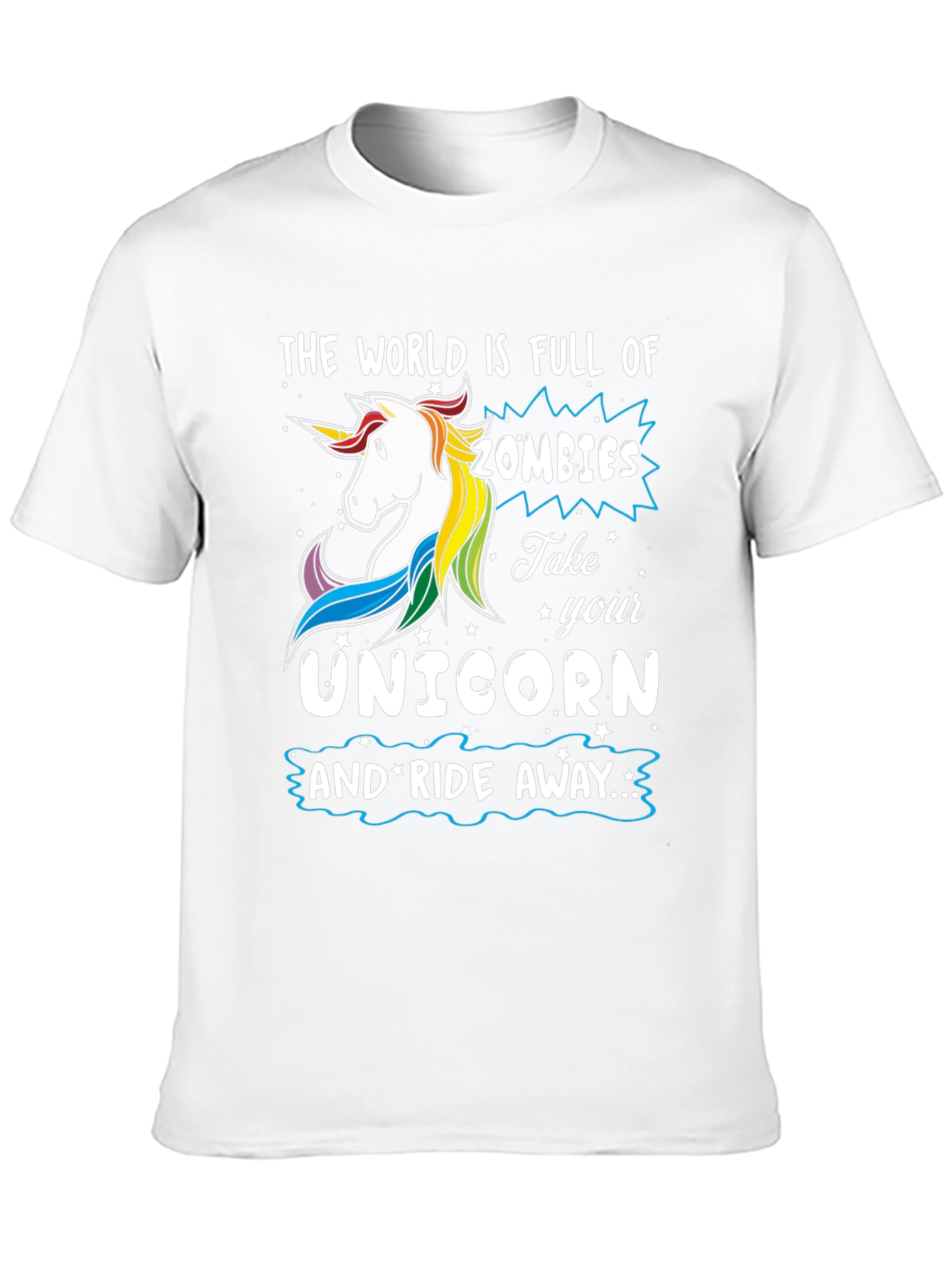 Unicorn Ride T-Shirt: Zombie Apocalypse Ready