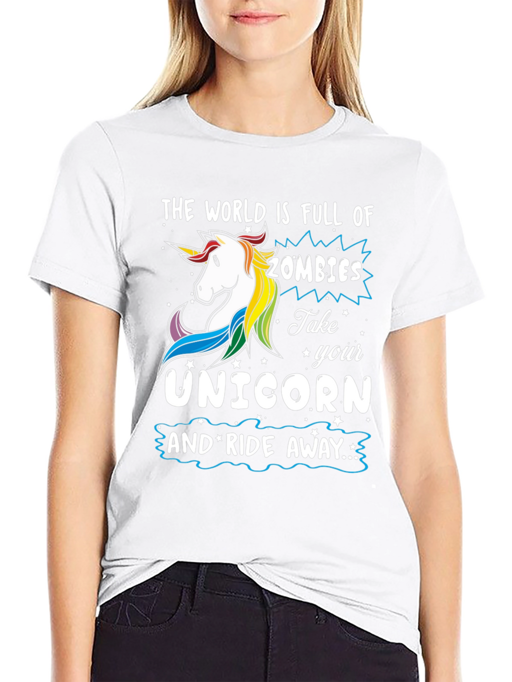 Unicorn Ride T-Shirt: Zombie Apocalypse Ready