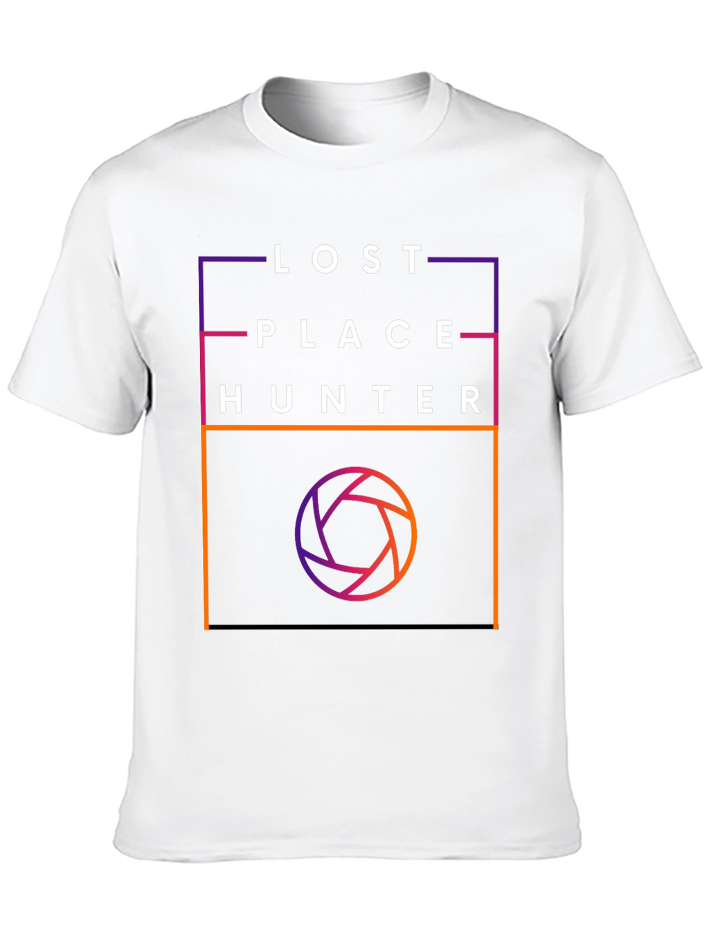 Lost Place Hunter Graphic Tee - Black