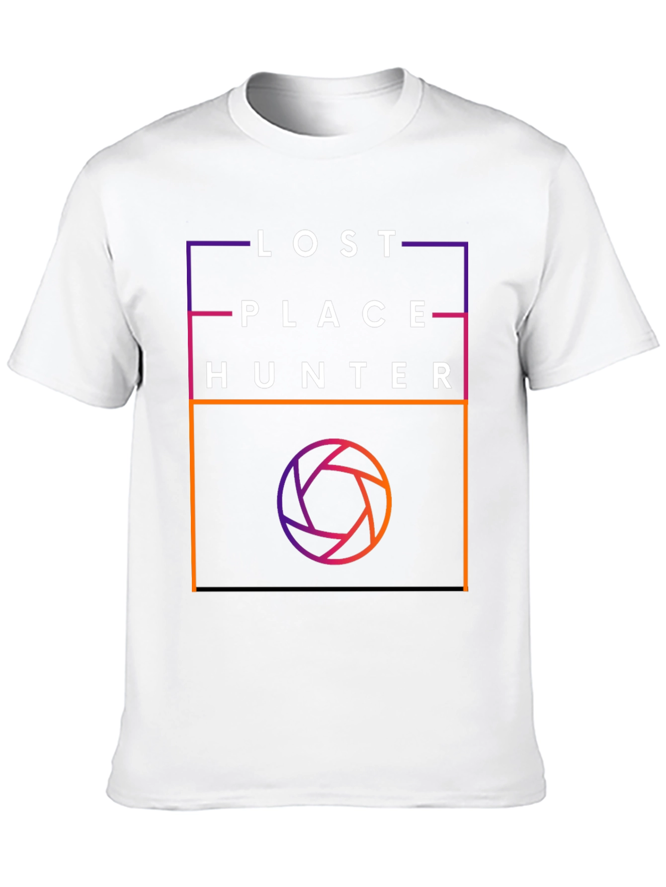 Lost Place Hunter Graphic Tee - Black