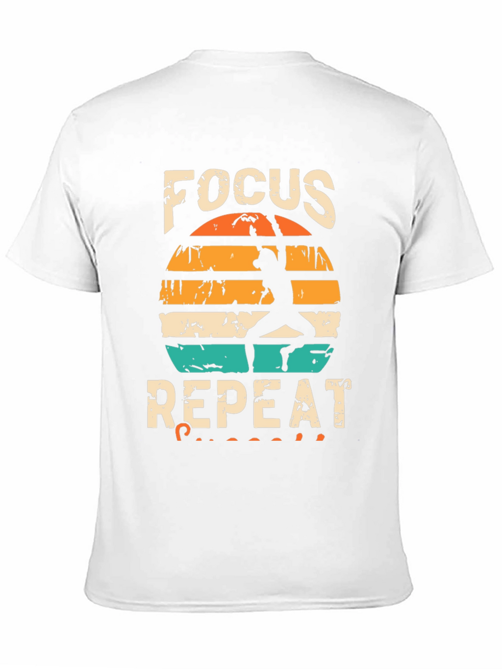 Focus Repeat Rock Climbing Graphic Tee