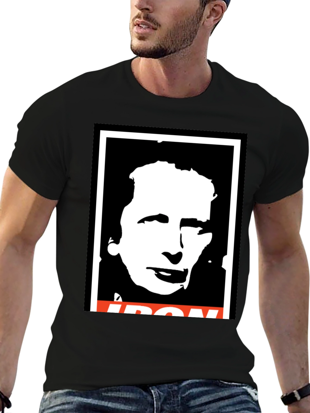 Iron Man Graphic T-Shirt - Black