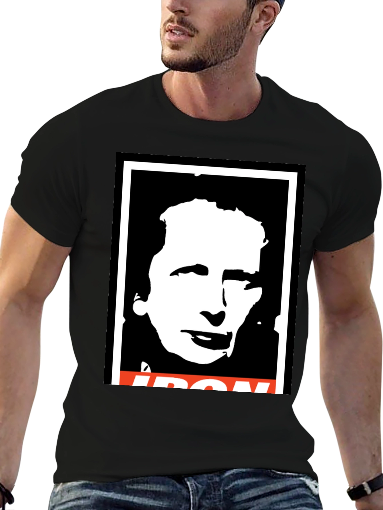 Iron Man Graphic T-Shirt - Black