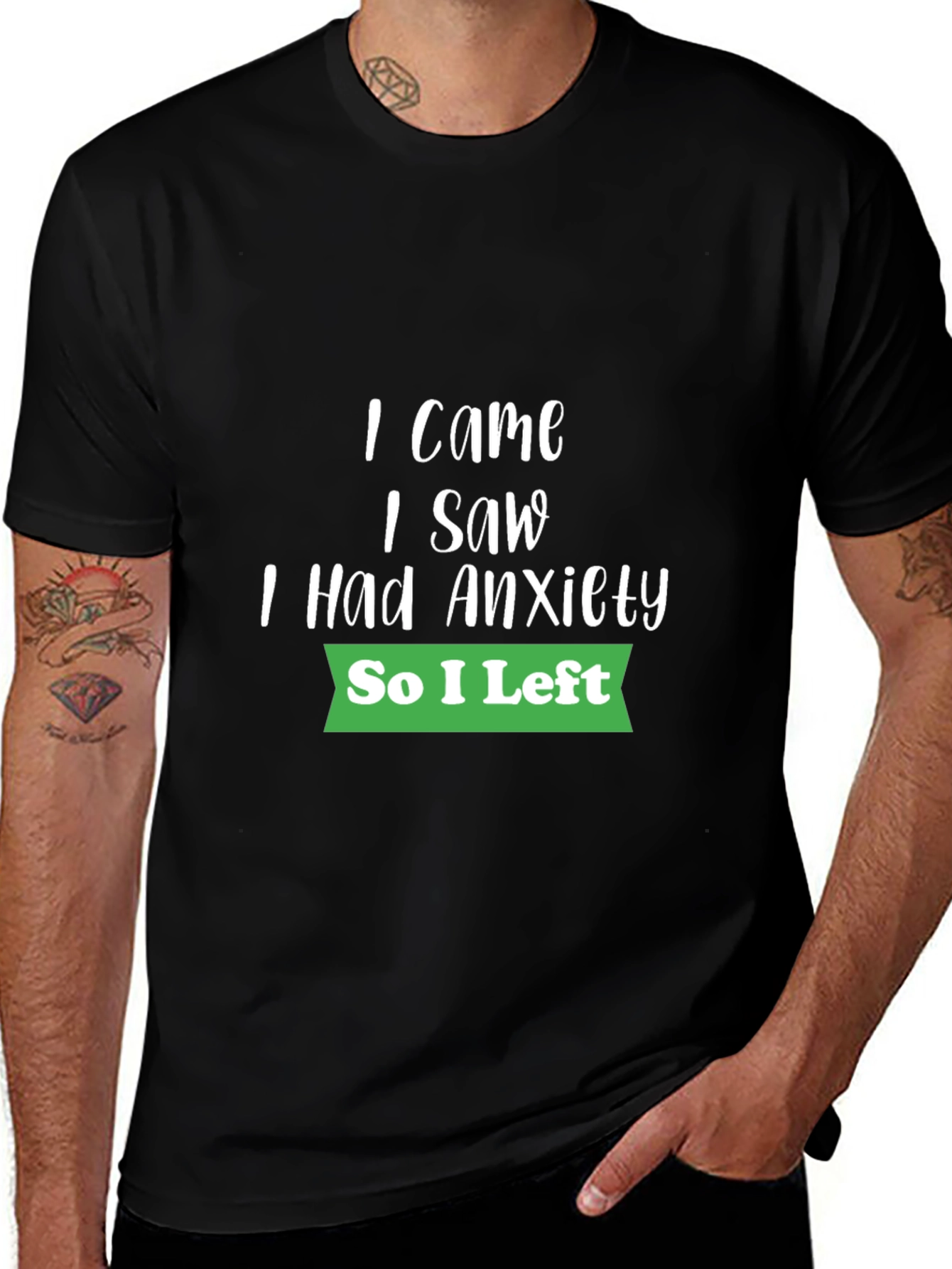 Anxiety Humor Graphic Tee