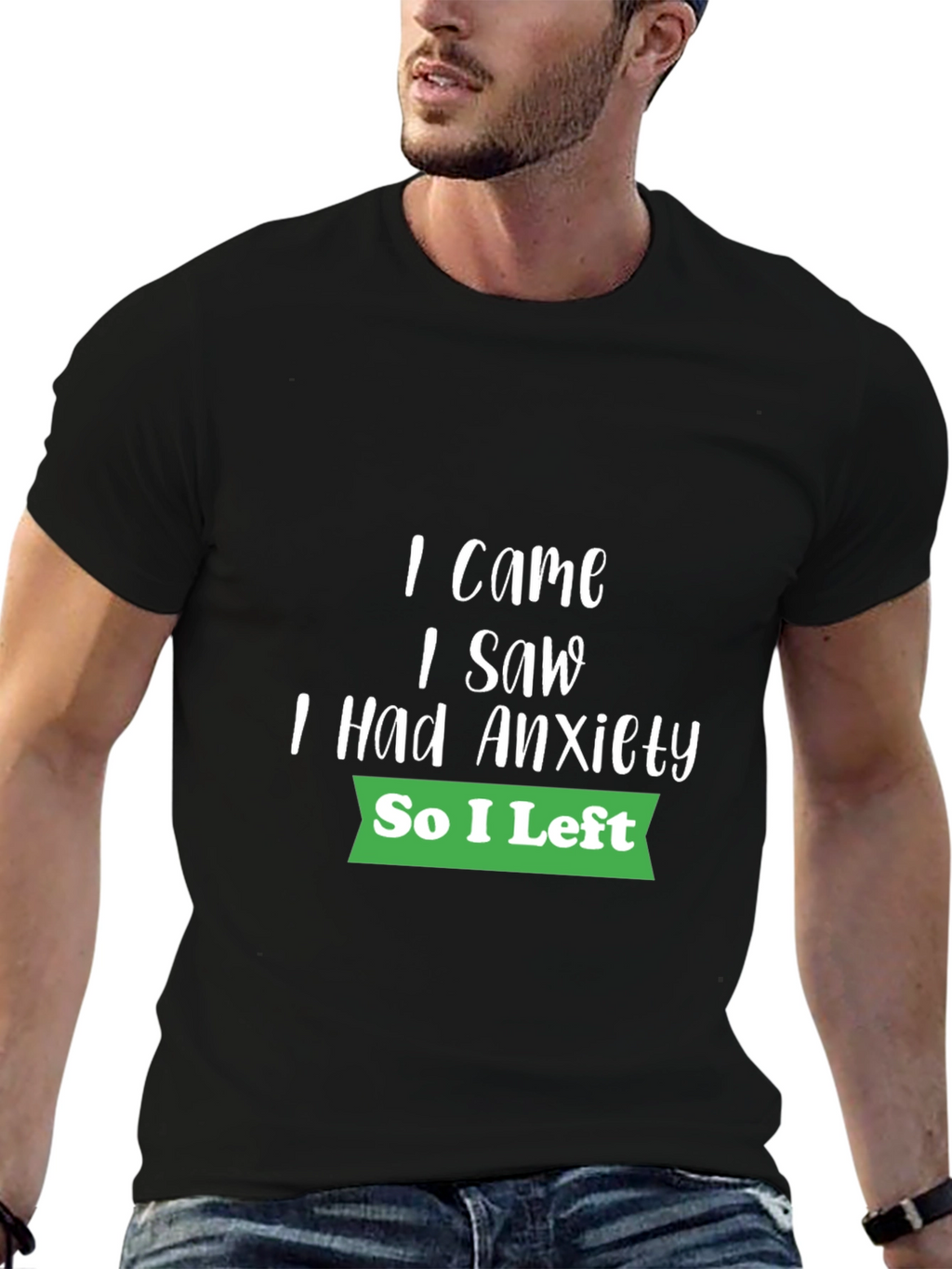 Anxiety Humor Graphic Tee