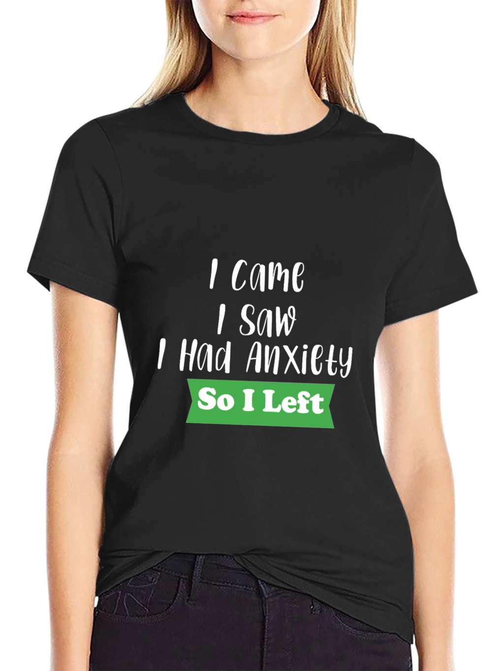 Anxiety Humor Graphic Tee