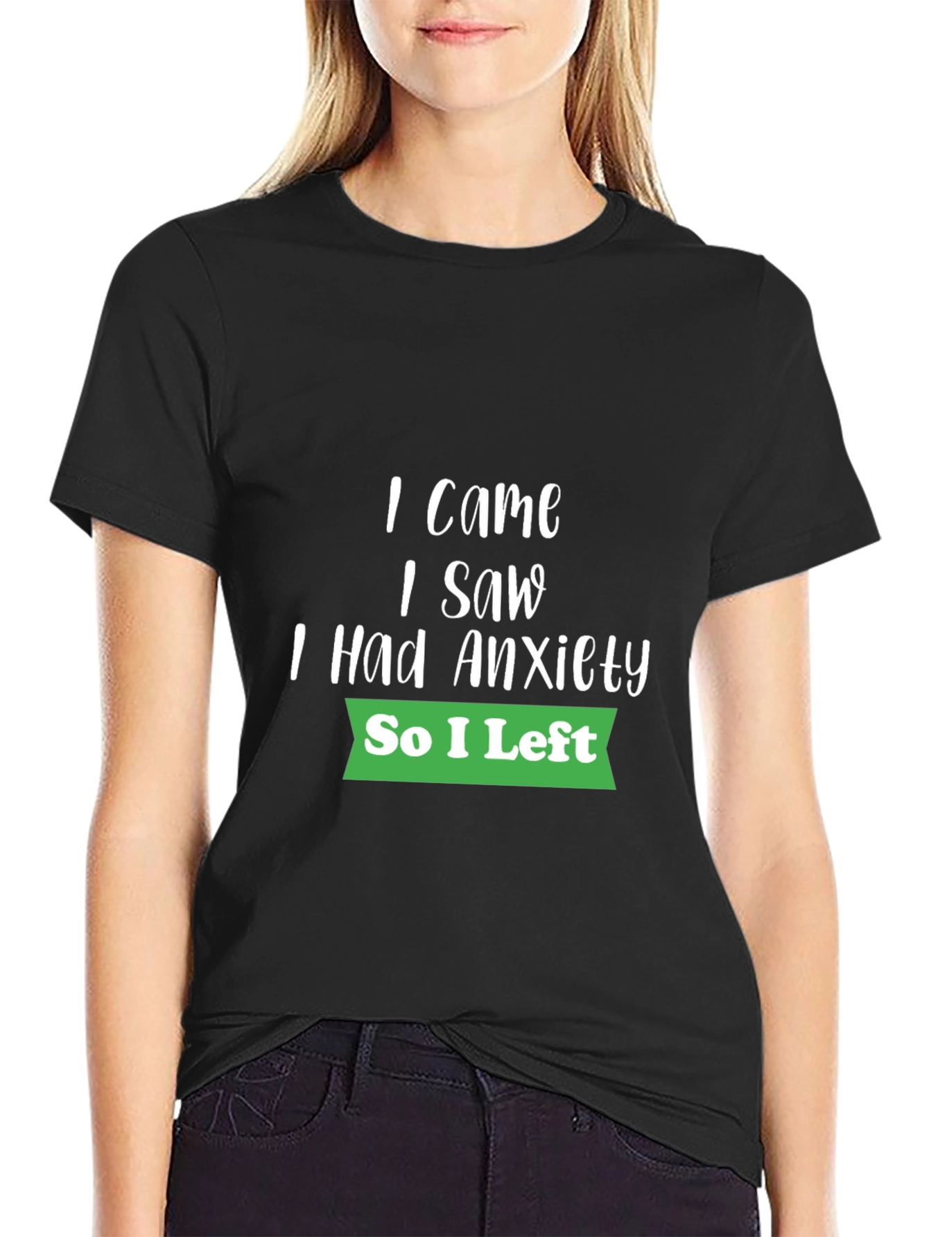 Anxiety Humor Graphic Tee
