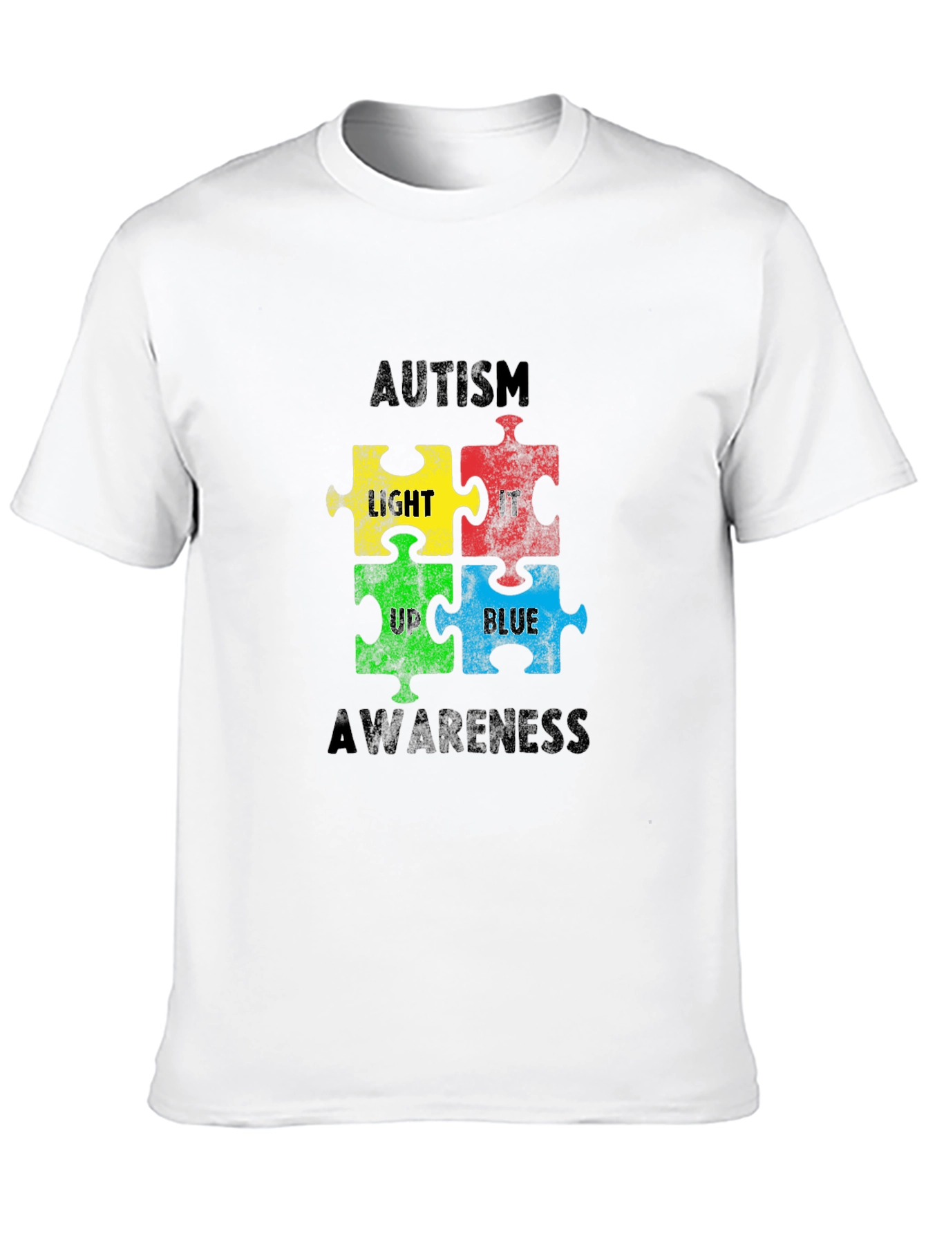 Autism Awareness Puzzle Piece T-Shirt