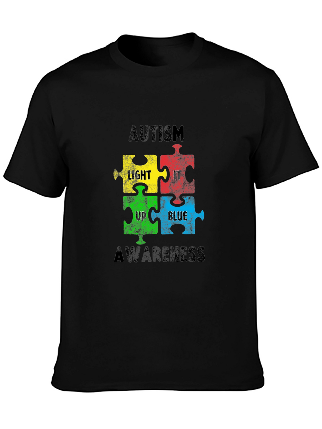 Autism Awareness Puzzle Piece T-Shirt