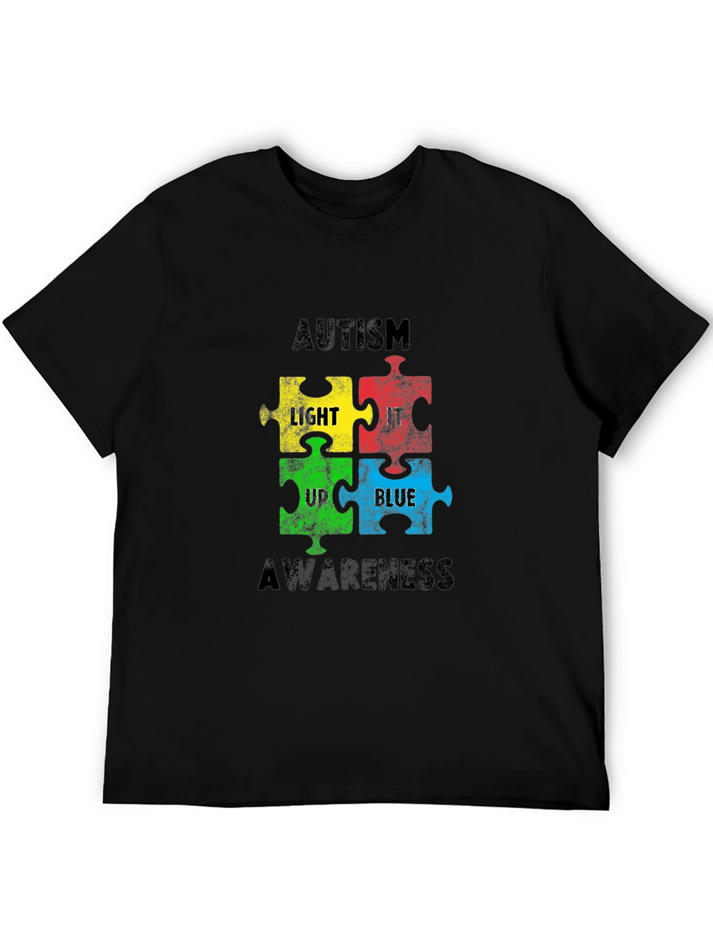 Autism Awareness Puzzle Piece T-Shirt