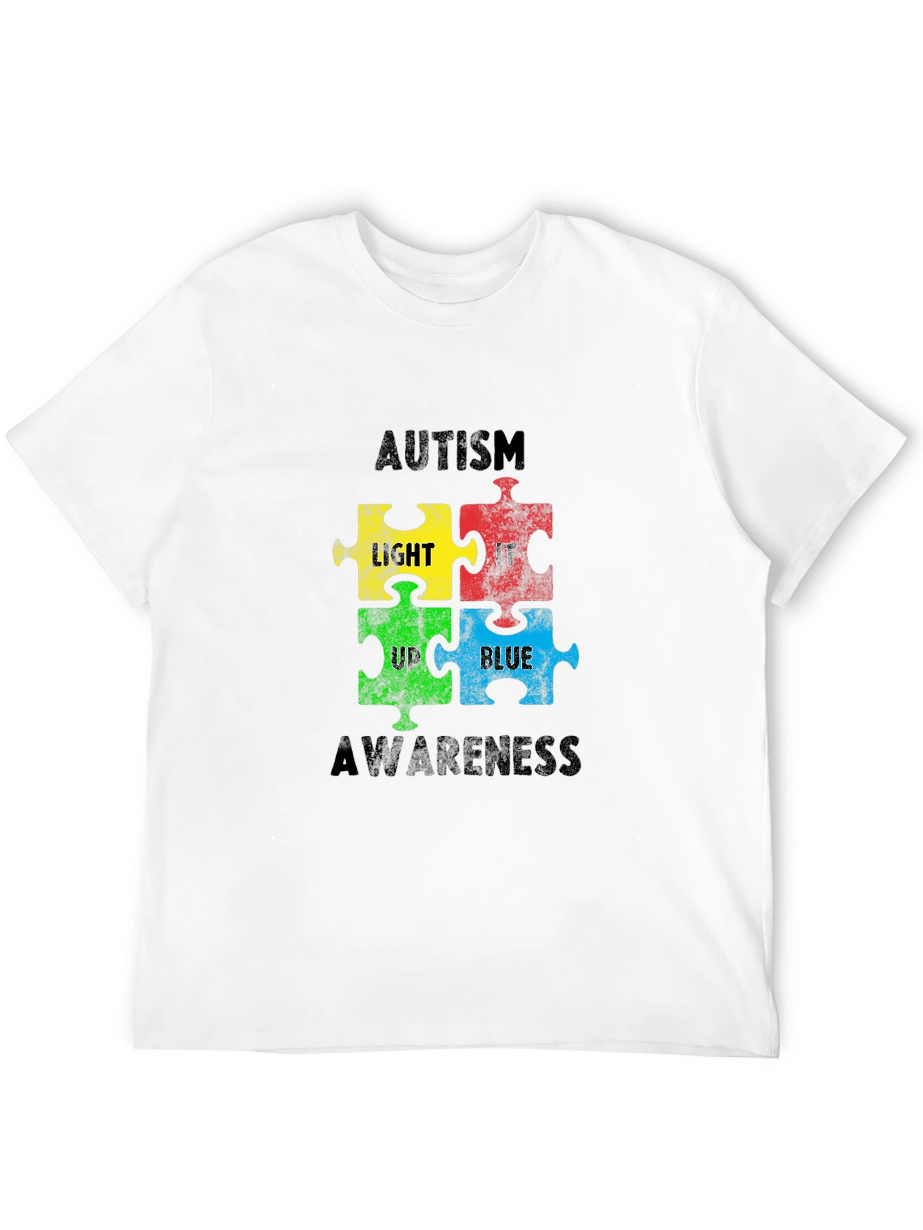 Autism Awareness Puzzle Piece T-Shirt