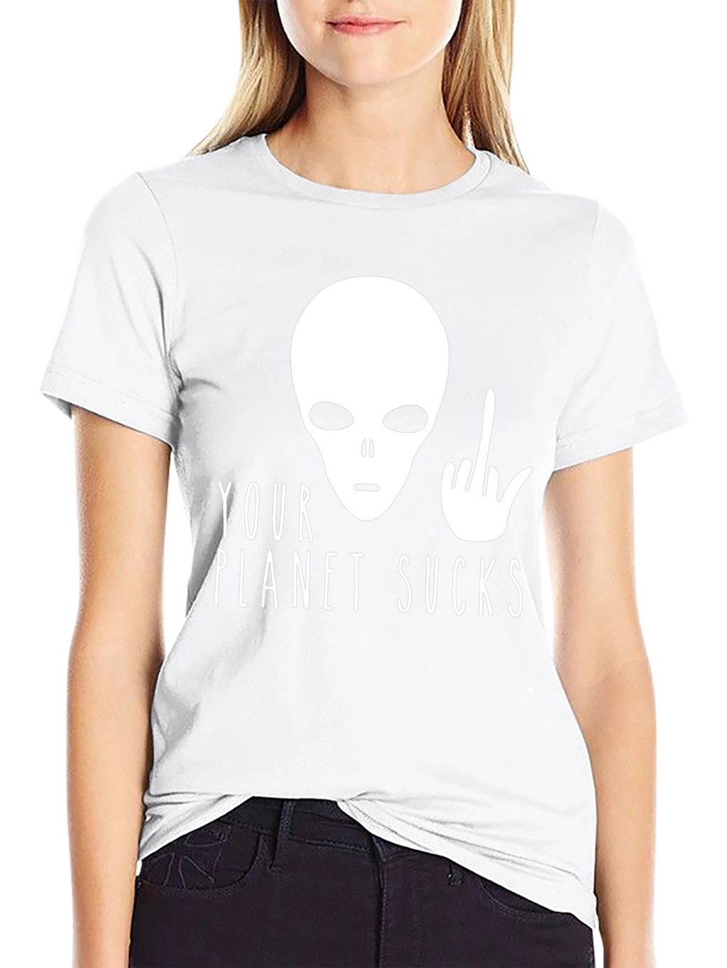 Your Planet Sucks Alien T-Shirt