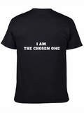 The Chosen One Black Graphic T-Shirt