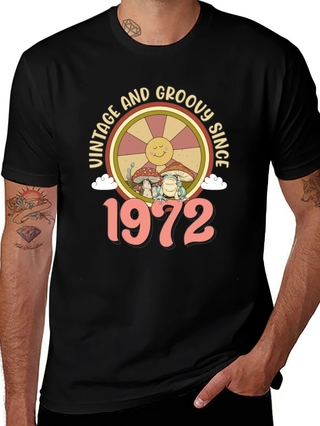 Vintage and Groovy Since 1972 T-Shirt