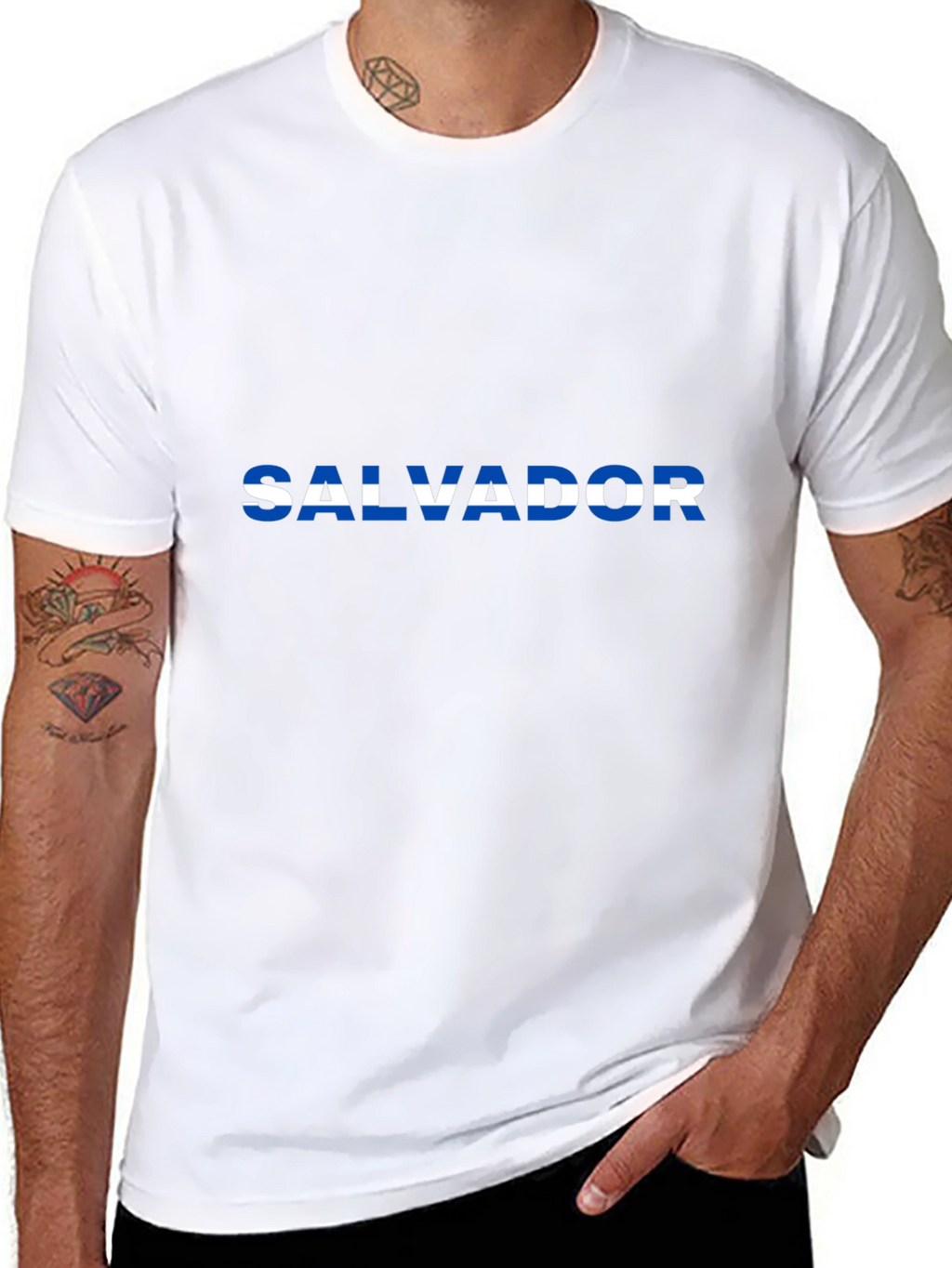 El Salvador Flag T-Shirt - Country Pride Tee