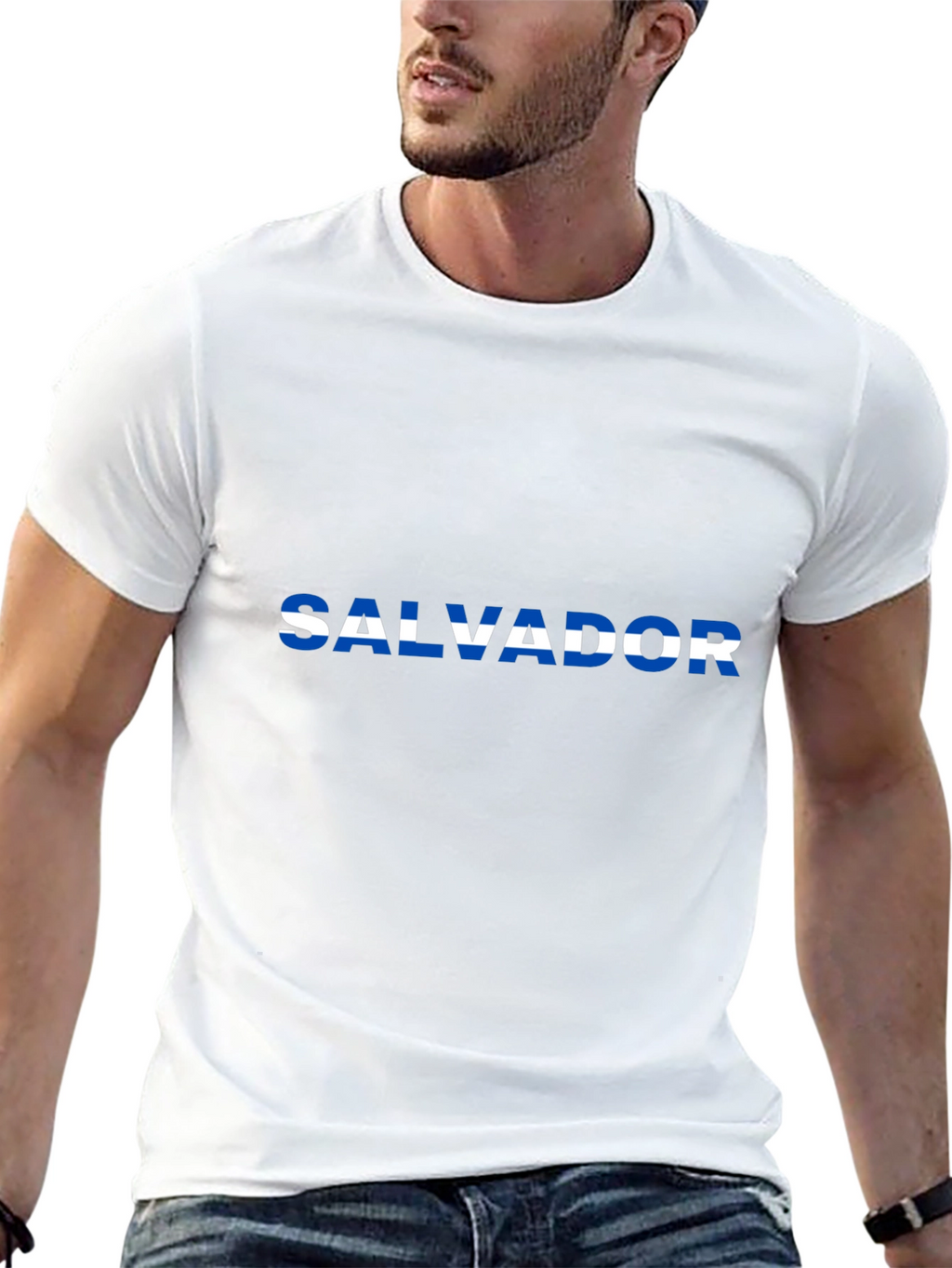 El Salvador Flag T-Shirt - Country Pride Tee