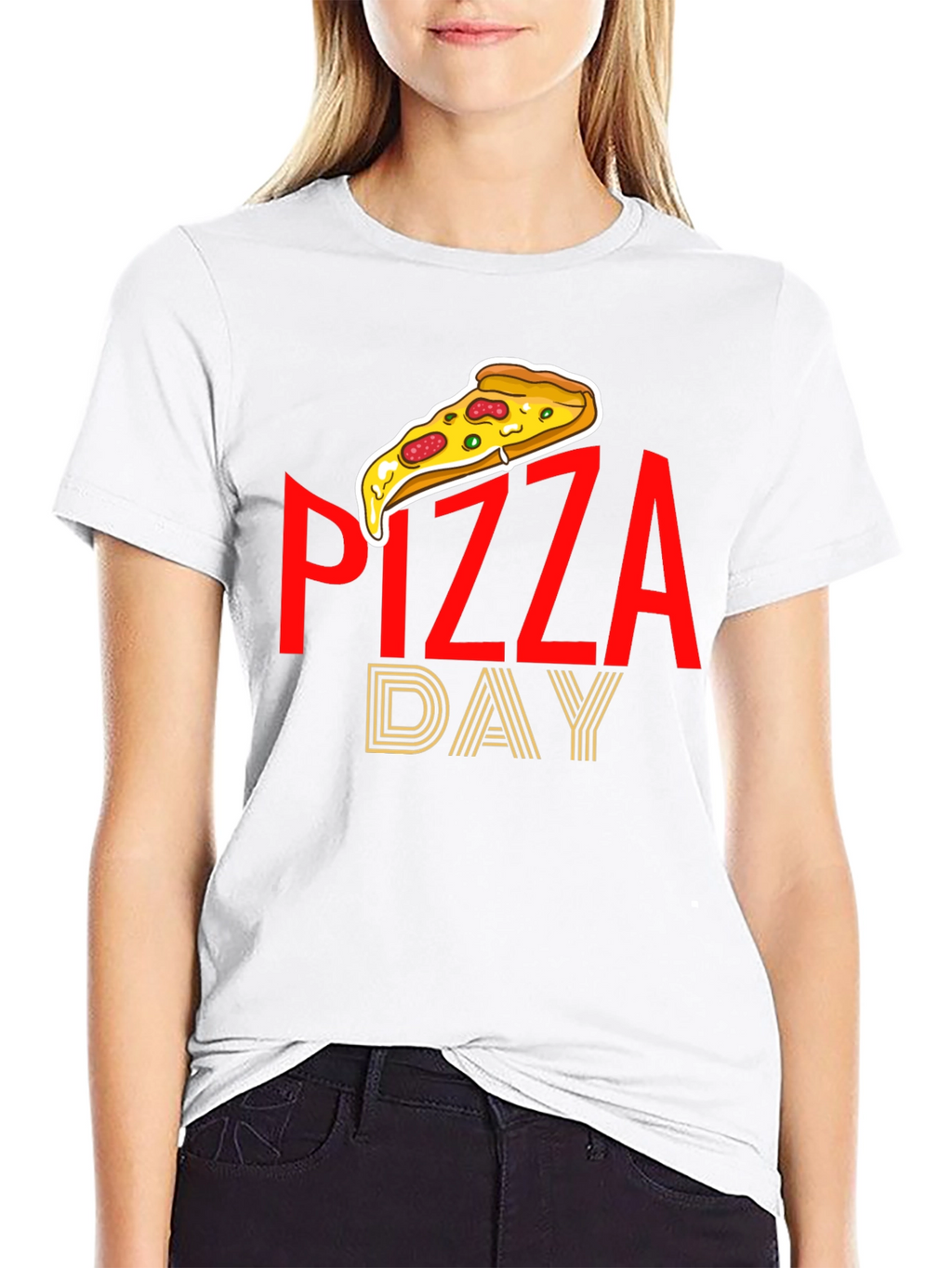 Pizza Day Graphic Tee - Casual Comfort