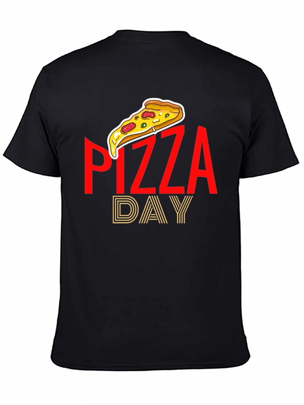 Pizza Day Graphic Tee - Casual Comfort