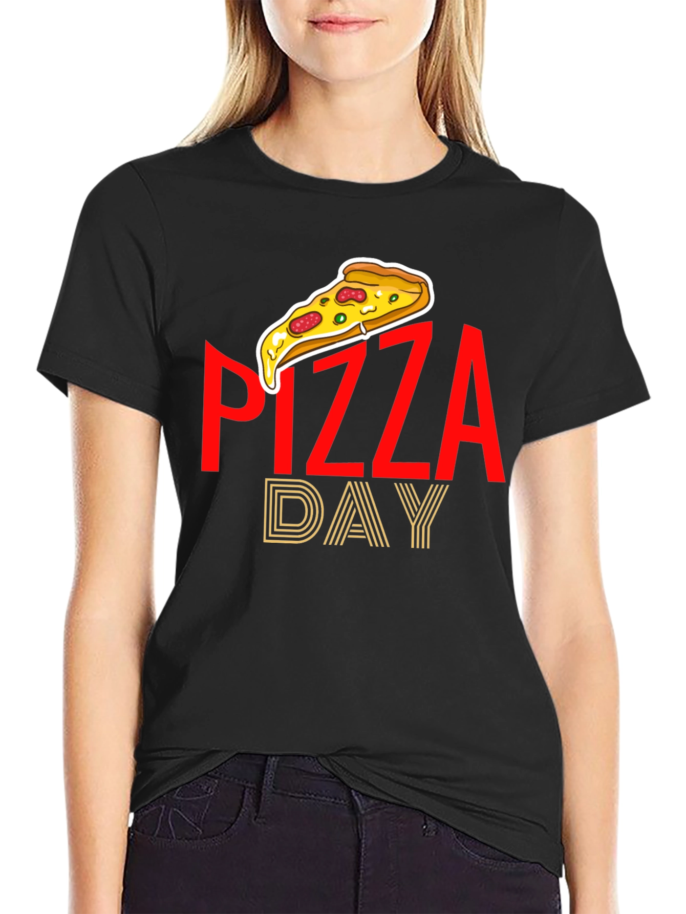 Pizza Day Graphic Tee - Casual Comfort