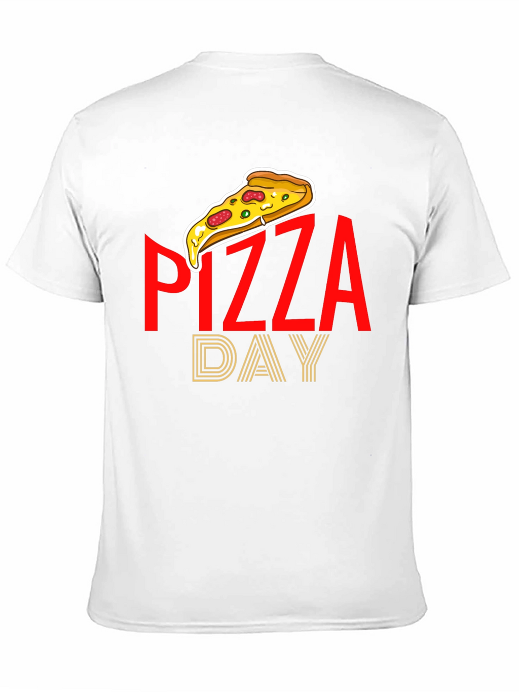 Pizza Day Graphic Tee - Casual Comfort