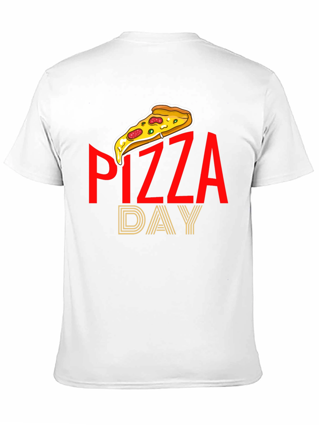 Pizza Day Graphic Tee - Casual Comfort
