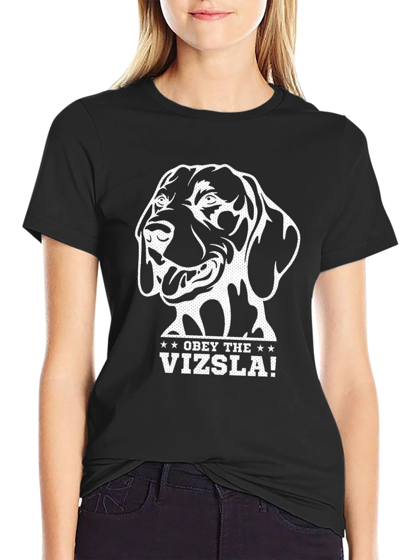 Obey the Vizsla! Graphic T-Shirt