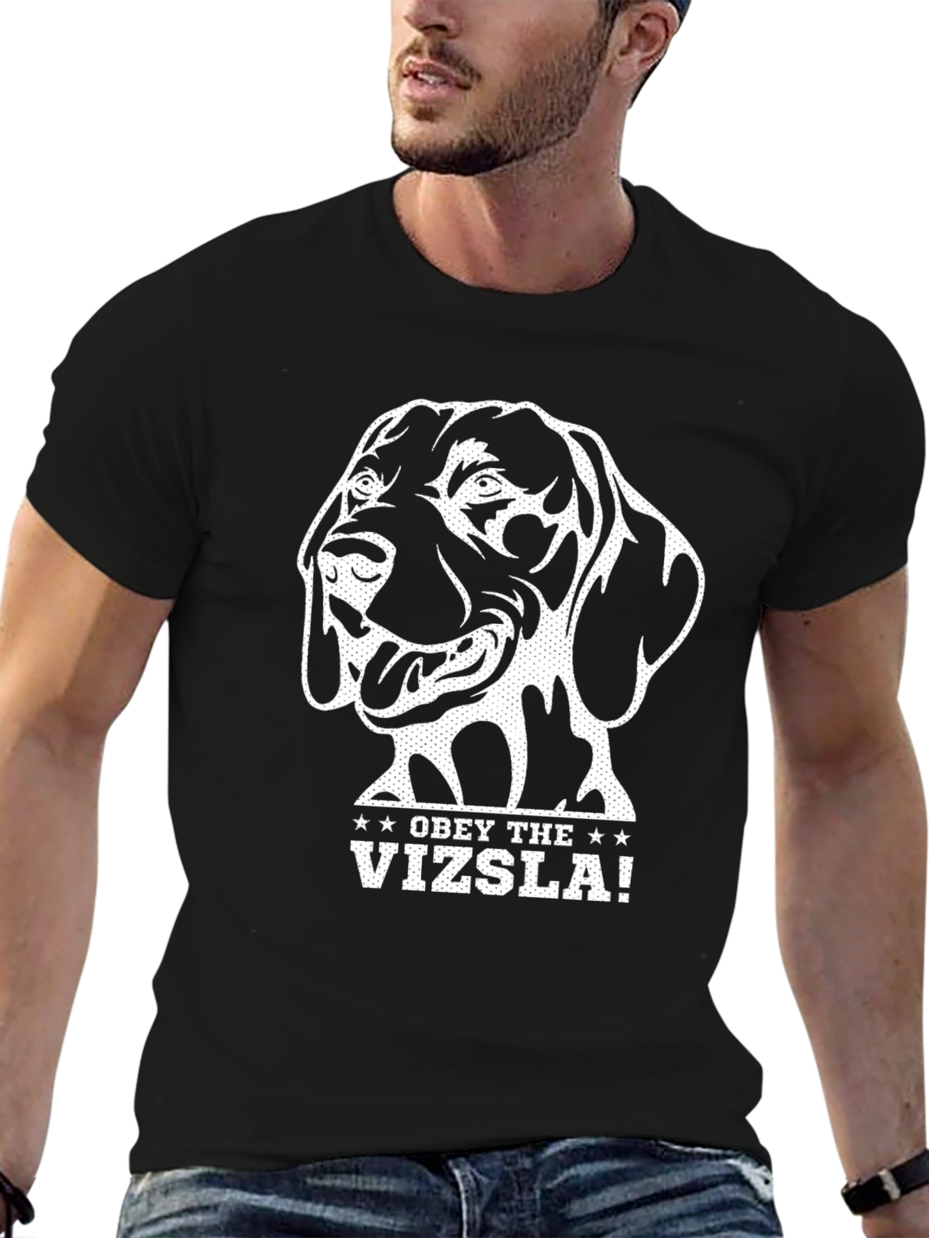 Obey the Vizsla! Graphic T-Shirt
