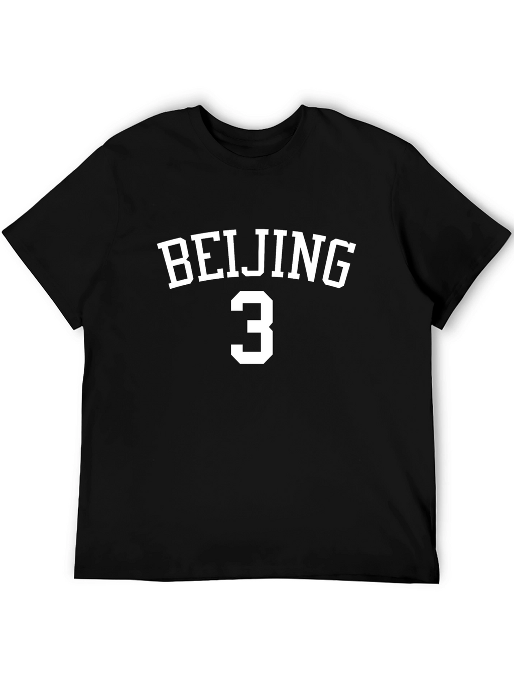 Beijing 3 Black Graphic T-Shirt
