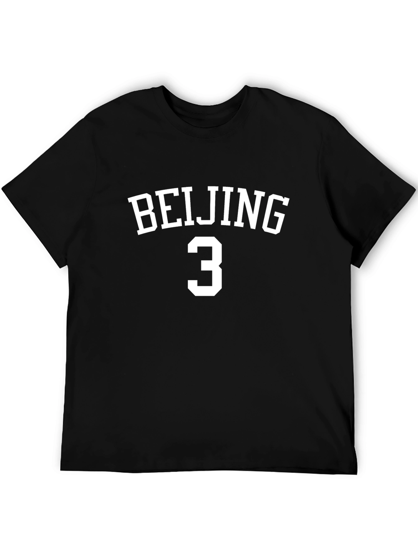 Beijing 3 Black Graphic T-Shirt